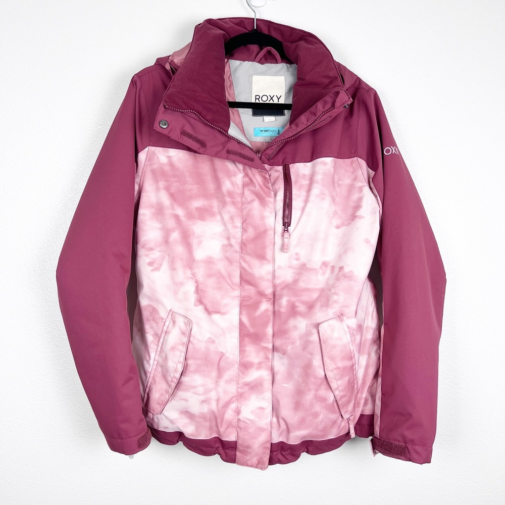Roxy  Women's Jetty Block Insulated Snow Jacket Sz L